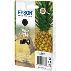 ORIGINAL Epson Cartuccia d'inchiostro nero C13T10G14010 604 ~150 Seiten 3,4ml