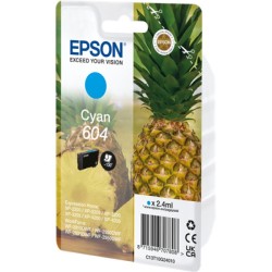 ORIGINAL Epson Cartuccia d'inchiostro ciano C13T10G24010 604 ~130 Seiten 2,4ml
