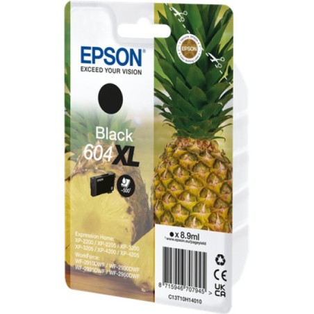ORIGINAL Epson Cartuccia d'inchiostro nero C13T10H14010 604 XL ~500 Seiten 8,9ml