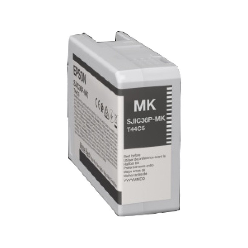ORIGINAL Epson Cartuccia d'inchiostro Nero (opaco) C13T44C540 SJIC36P-MK 80ml
