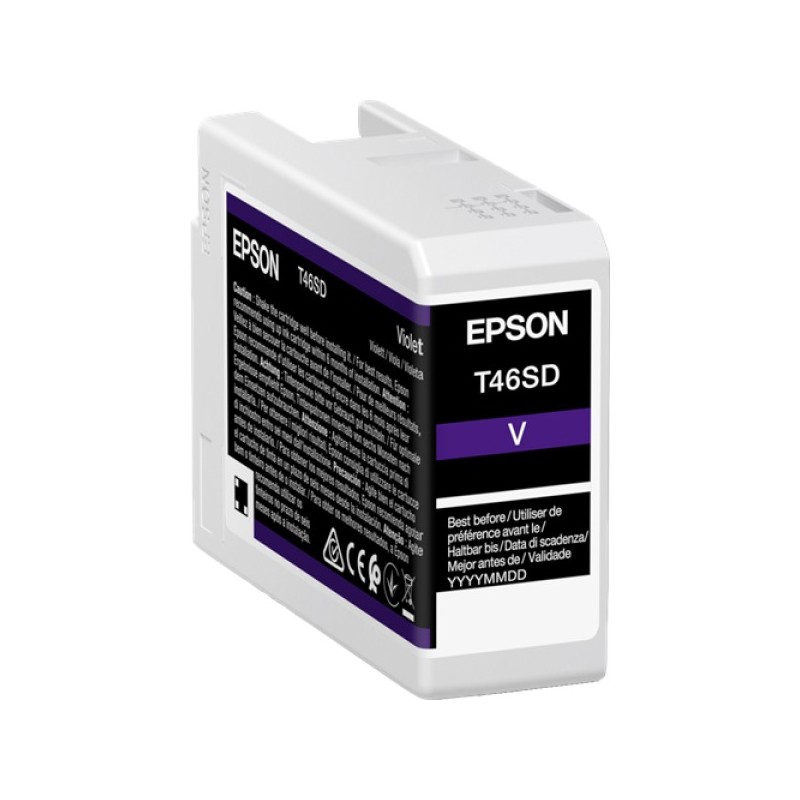 ORIGINAL Epson Cartuccia d'inchiostro Violetto C13T46SD00 T46SD 25ml