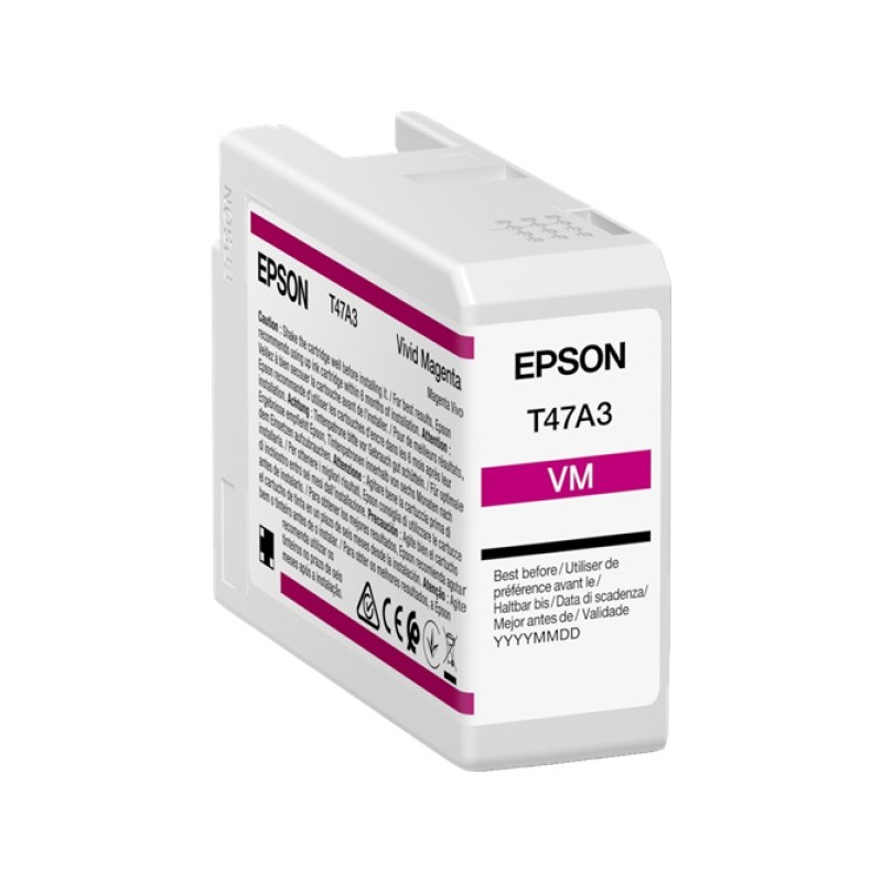 ORIGINAL Epson Cartuccia d'inchiostro magenta C13T47A30N T47A3 50ml