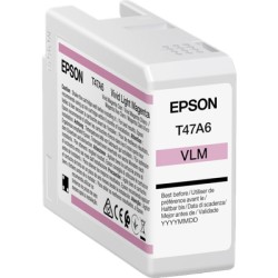 ORIGINAL Epson Cartuccia d'inchiostro magenta (chiaro) C13T47A60N T47A6 50ml