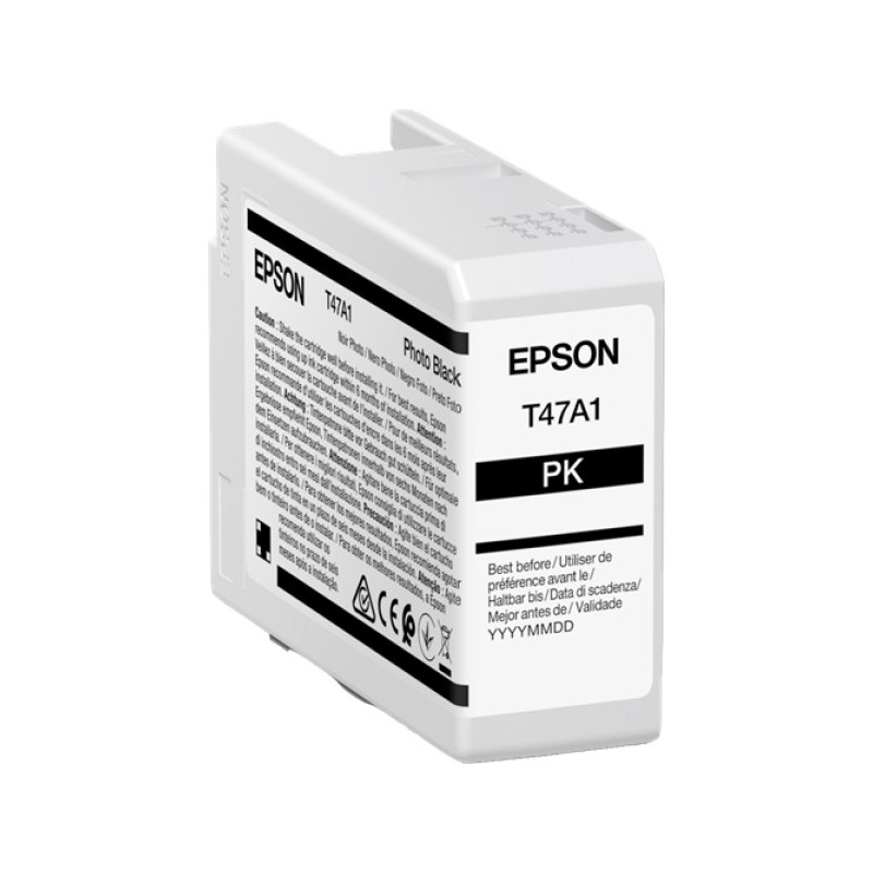 ORIGINAL Epson Cartuccia d'inchiostro Nero (Foto) C13T47A100 T47A1 50ml