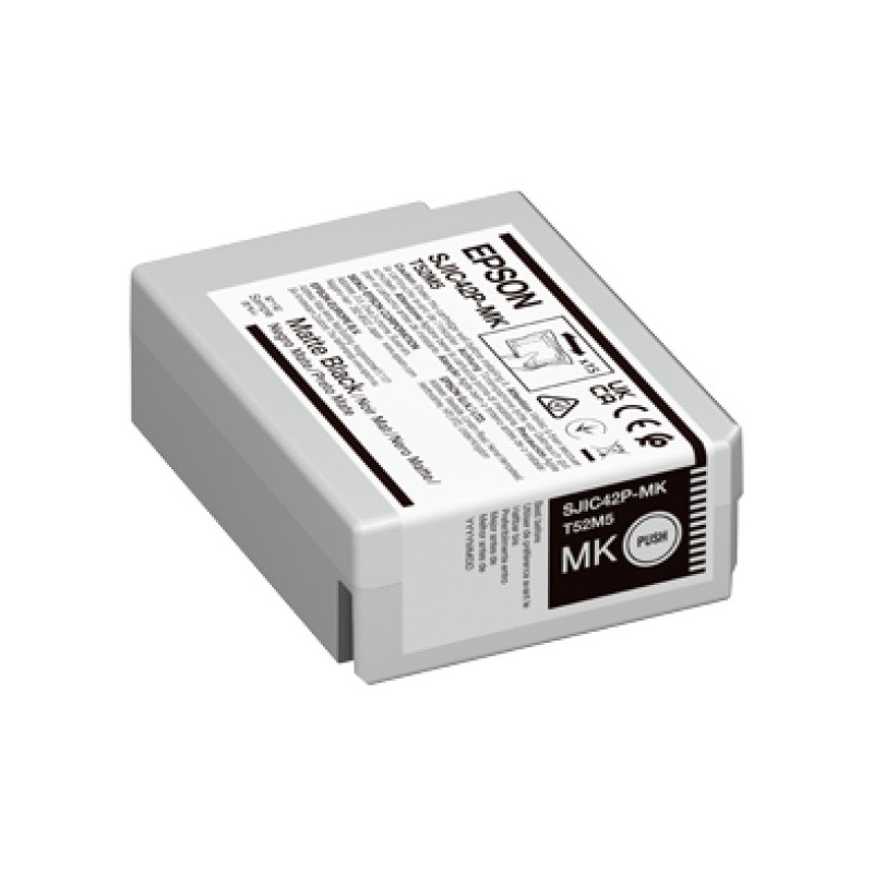 ORIGINAL Epson Cartuccia d'inchiostro Nero (opaco) C13T52M540 SJIC42P-MK