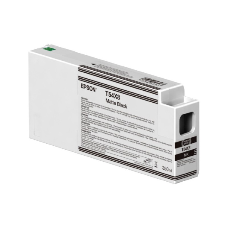 ORIGINAL Epson Cartuccia d'inchiostro Nero (opaco) C13T54X800 T54X8 350ml