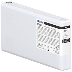 ORIGINAL Epson Cartuccia d'inchiostro Nero (Foto) C13T55W100 T55W1 200ml
