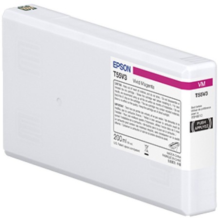 ORIGINAL Epson Cartuccia d'inchiostro magenta C13T55W300 T55W3 200ml