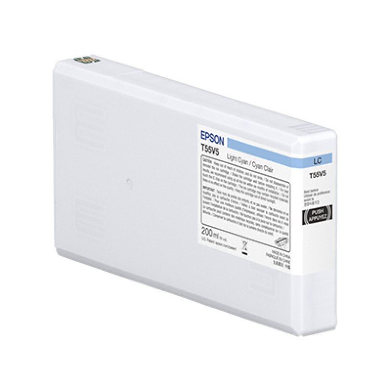 ORIGINAL Epson Cartuccia d'inchiostro ciano (chiaro) C13T55W500 T55W5 200ml