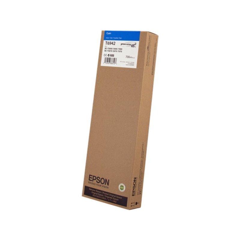 ORIGINAL Epson Cartuccia d'inchiostro ciano C13T69420N T6942 700ml