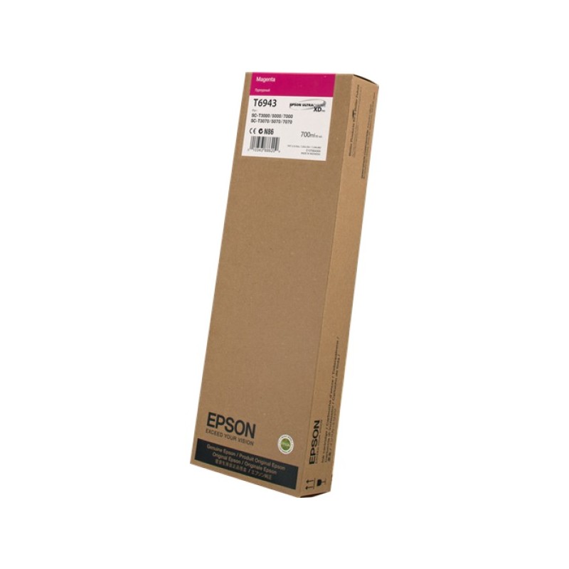 ORIGINAL Epson Cartuccia d'inchiostro magenta C13T69430N T6943 700ml