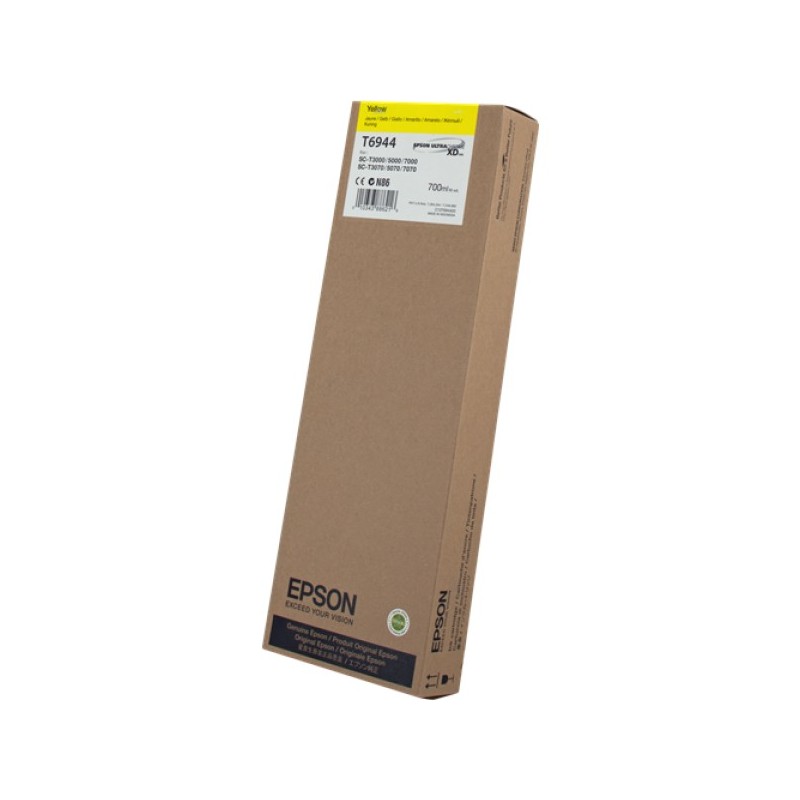ORIGINAL Epson Cartuccia d'inchiostro giallo C13T69440N T6944 700ml