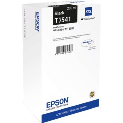 ORIGINAL Epson Cartuccia d'inchiostro nero C13T75414N T7541 XXL ~10000 Seiten 202ml