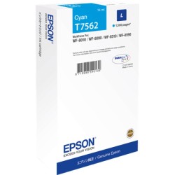 ORIGINAL Epson Cartuccia d'inchiostro ciano C13T75624N T7562 ~1500 Seiten 14ml