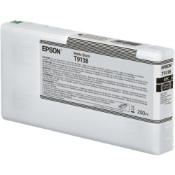 ORIGINAL Epson Cartuccia d'inchiostro Nero (opaco) C13T91380N T9138 200ml