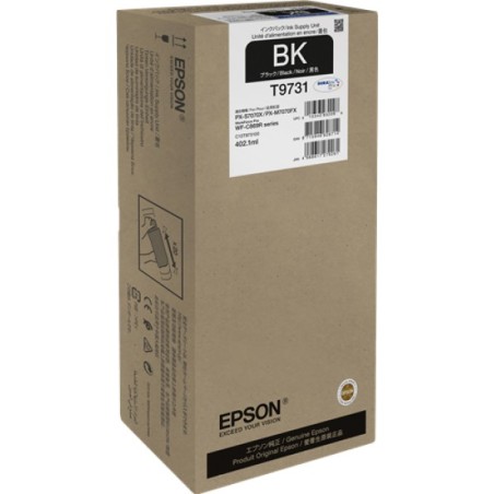 ORIGINAL Epson Cartuccia d'inchiostro nero C13T97310N T9731 ~22500 Seiten 402,1ml
