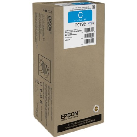 ORIGINAL Epson Cartuccia d'inchiostro ciano C13T97320N T9732 ~22000 Seiten 192,4ml