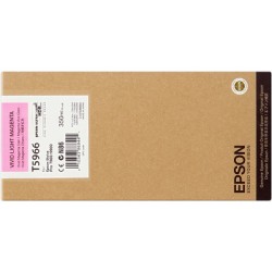 ORIGINAL Epson Cartuccia d'inchiostro magenta (chiaro) C13T596600 T5966 350ml cartuccia Ultra Chrome HDR