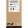 ORIGINAL Epson Cartuccia d'inchiostro lightlightblack C13T603900 T6039 220ml