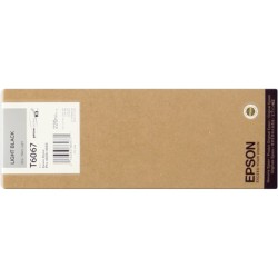 ORIGINAL Epson Cartuccia d'inchiostro lightblack C13T606700 T6067 220ml