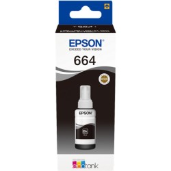 ORIGINAL Epson Cartuccia d'inchiostro nero C13T664140 664 ~4500 Seiten 70ml