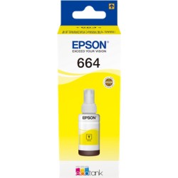 ORIGINAL Epson Cartuccia d'inchiostro giallo C13T664440 664 ~7500 Seiten 70ml