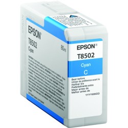 ORIGINAL Epson Cartuccia d'inchiostro ciano C13T850200 T8502 80ml