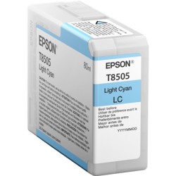 ORIGINAL Epson Cartuccia d'inchiostro ciano (chiaro) C13T850500 T8505 80ml