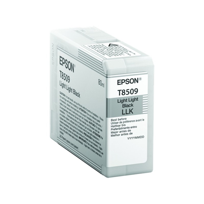 ORIGINAL Epson Cartuccia d'inchiostro nero C13T850900 T8509 80ml