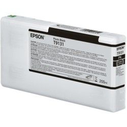 ORIGINAL Epson Cartuccia d'inchiostro Nero (Foto) C13T913100 T9131 200ml