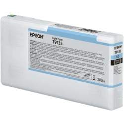 ORIGINAL Epson Cartuccia d'inchiostro ciano (chiaro) C13T913500 T9135 200ml