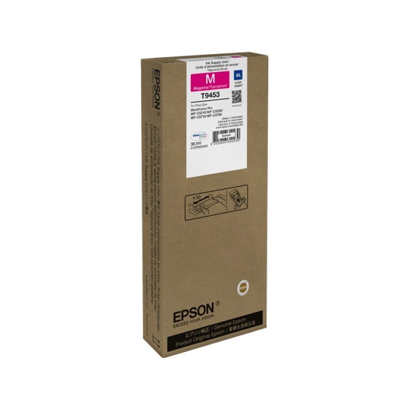ORIGINAL Epson Cartuccia d'inchiostro magenta C13T945340 T9453 ~5000 Seiten 38,1ml