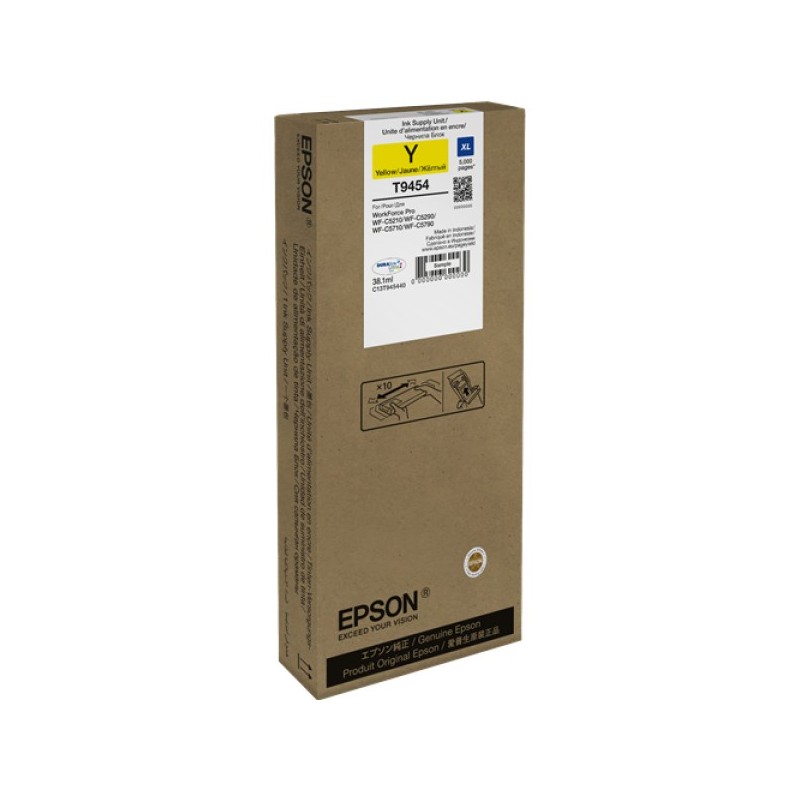 ORIGINAL Epson Cartuccia d'inchiostro giallo C13T945440 T9454 ~5000 Seiten 38,1ml