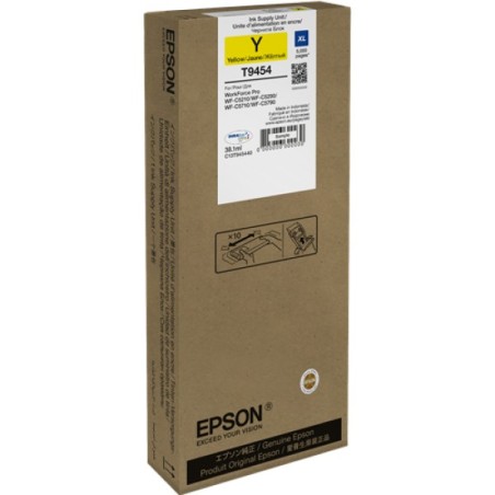 ORIGINAL Epson Cartuccia d'inchiostro giallo C13T945440 T9454 ~5000 Seiten 38,1ml