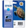 ORIGINAL Epson Cartuccia d'inchiostro ciano C13T15724010 T1572 XL ~2300 Seiten 25,9ml