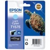ORIGINAL Epson Cartuccia d'inchiostro ciano (chiaro) C13T15754010 T1575 XL ~2300 Seiten 25,9ml