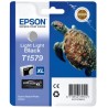 ORIGINAL Epson Cartuccia d'inchiostro lightlightblack C13T15794010 T1579 XL ~23000 Seiten 25,9ml