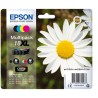 ORIGINAL Epson Multipack nero / ciano / magenta / giallo C13T18164012 18 XL 4 cartucce d'inchiostro XL: T1811 + T1812 + T1813 + 