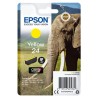 ORIGINAL Epson Cartuccia d'inchiostro giallo C13T24244012 24 ~360 Seiten 4,6ml