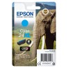 ORIGINAL Epson Cartuccia d'inchiostro ciano C13T24324012 24 XL ~740 Seiten 8,7ml XL