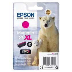 ORIGINAL Epson Cartuccia d'inchiostro magenta C13T26334012 26 XL ~700 Seiten 9,7ml Cartuccie d´inchiostro XL