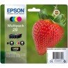 ORIGINAL Epson Multipack nero / ciano / magenta / giallo C13T29864012 29 4 cartucce: T2981 + T2982 + T2983 + T2984