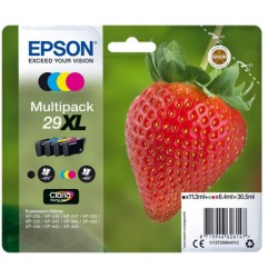 ORIGINAL Epson Multipack nero / ciano / magenta / giallo C13T29964012 29 XL 4 cartucce: T2991 + T2992 + T2993 + T2994