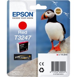 ORIGINAL Epson Cartuccia d'inchiostro Rosso C13T32474010 T3247 ~980 Seiten 14ml