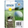 ORIGINAL Epson Cartuccia d'inchiostro giallo C13T34644010 34 ~300 Seiten 4,2ml