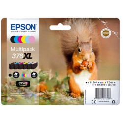 ORIGINAL Epson Multipack nero / ciano / magenta / giallo / ciano (chiaro) / magenta (chiaro) C13T37984010 378XL