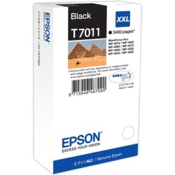 ORIGINAL Epson Cartuccia d'inchiostro nero C13T70114010 T7011 XXL ~3400 Seiten XXL