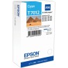ORIGINAL Epson Cartuccia d'inchiostro ciano C13T70124010 T7012 XXL ~3400 Seiten XXL