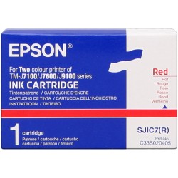 ORIGINAL Epson Cartuccia d'inchiostro Rosso C33S020405 SJIC7-R