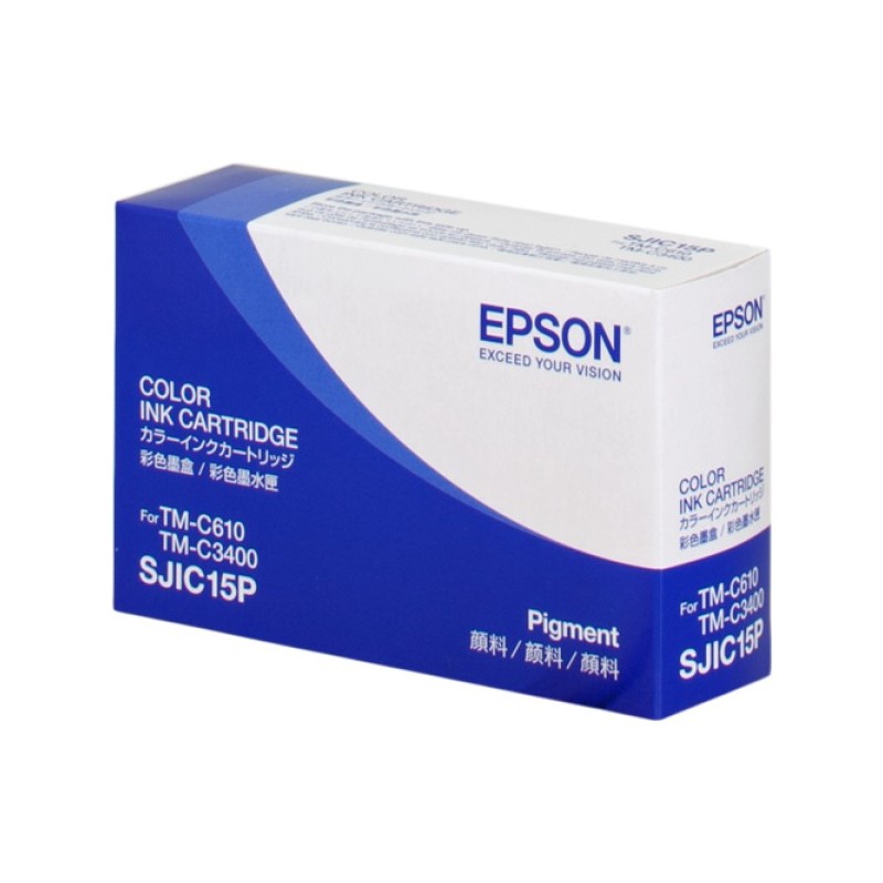 ORIGINAL Epson Cartuccia d'inchiostro differenti colori C33S020464 SJIC15P 3 colori
